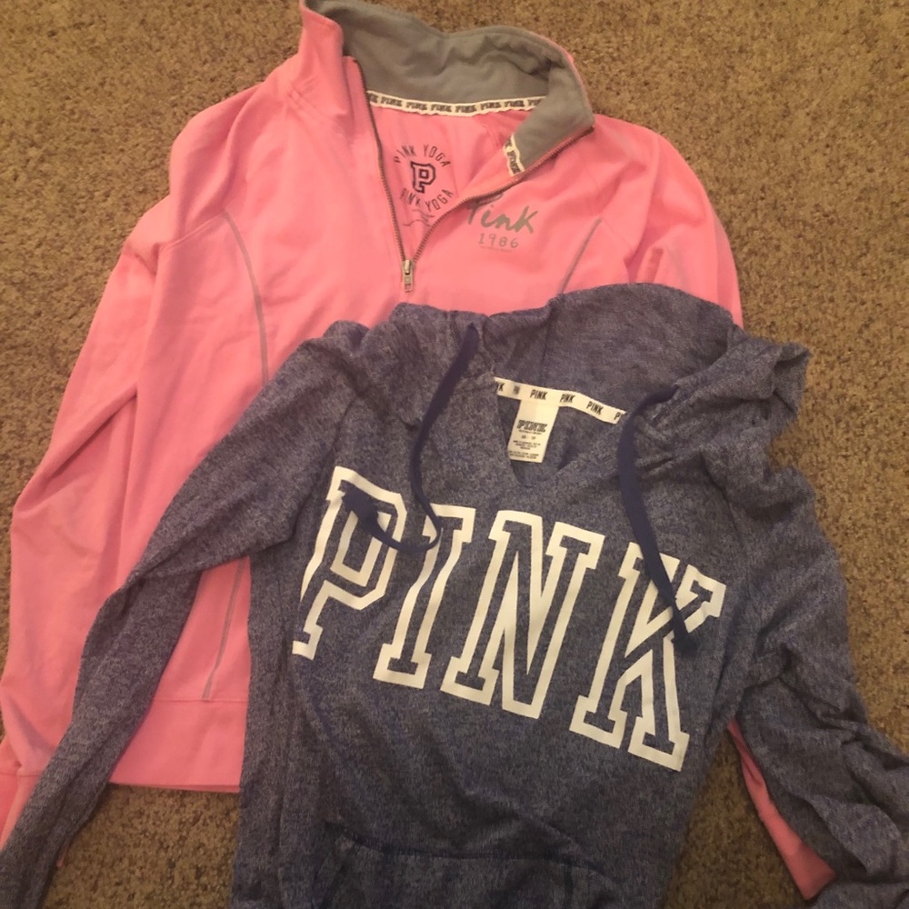 Victoria Secrets Pink pullovers